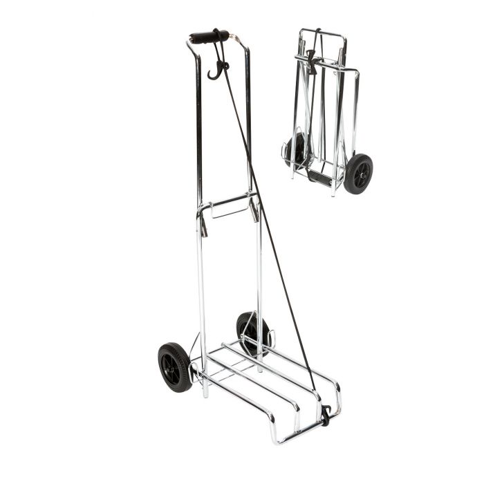 Inklapbare trolley - Verchroomd staal 40kg main product photo