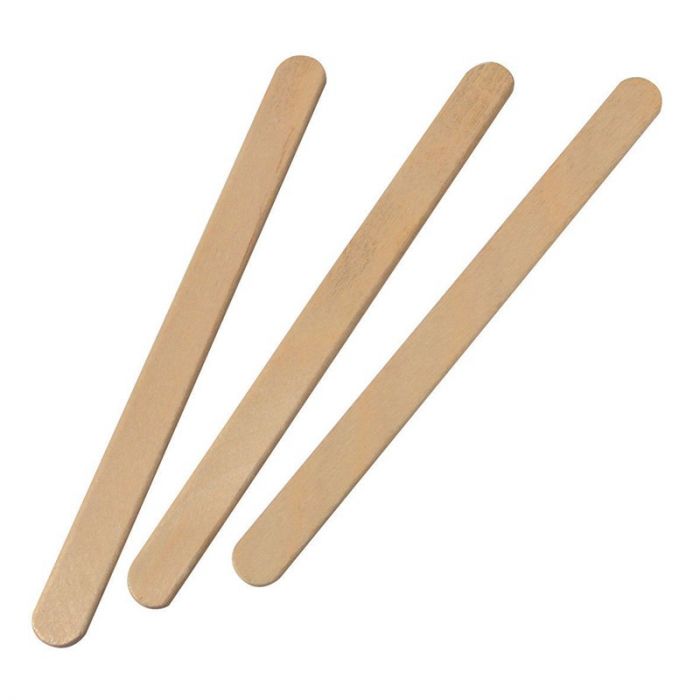 Houten Spatels Gezicht - 100 stuks main product photo