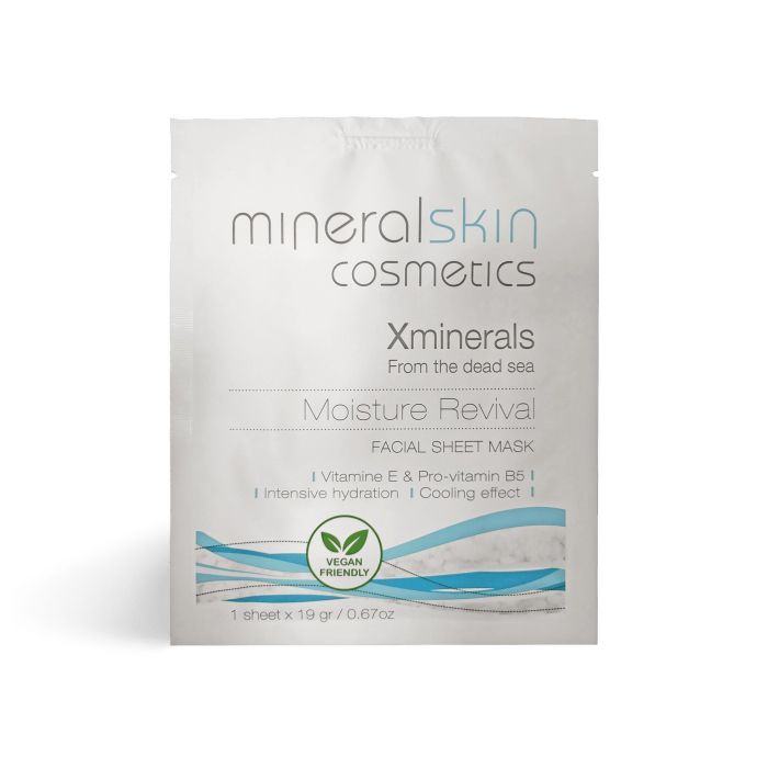 Xminerals Moisture Revival Sheetmask (per stuk) main product photo