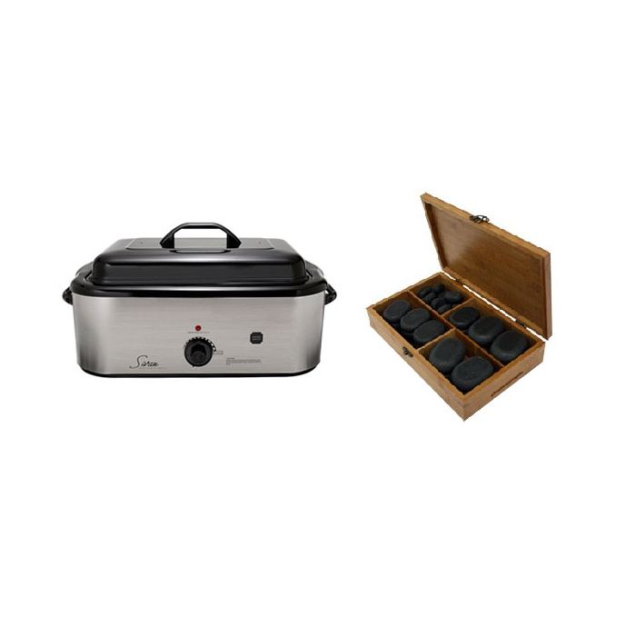 Hot Stone Eco Set: Grote Heater + 36 stenen main product photo