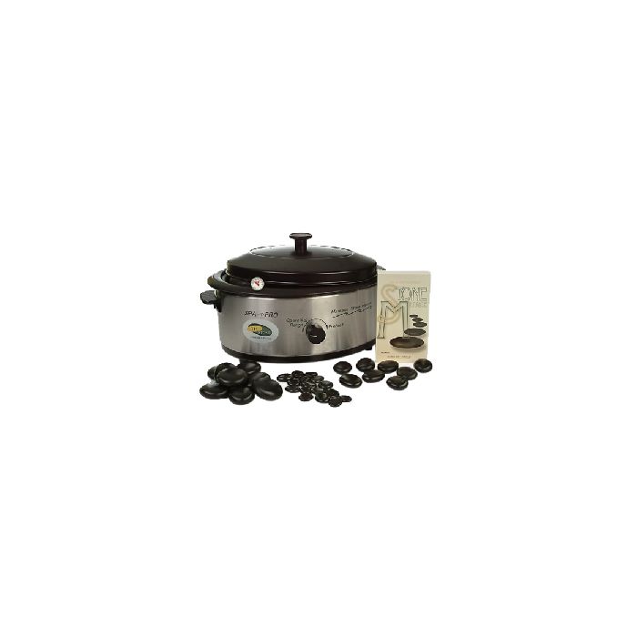 USA Hot Stone Set Basis - Kleine Heater + 50 stenen main product photo