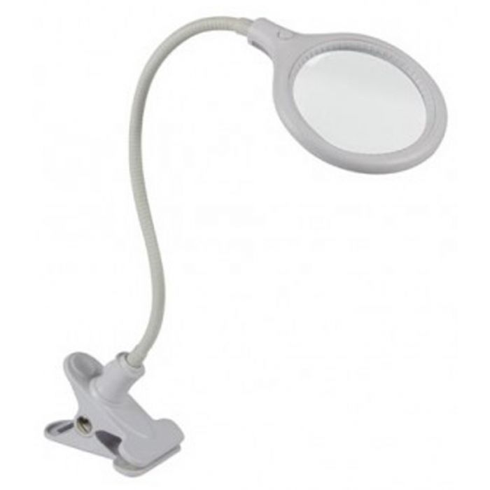 Mini Loeplamp LED (30) Slank met Flexnek en klem diopt. 5 main product photo