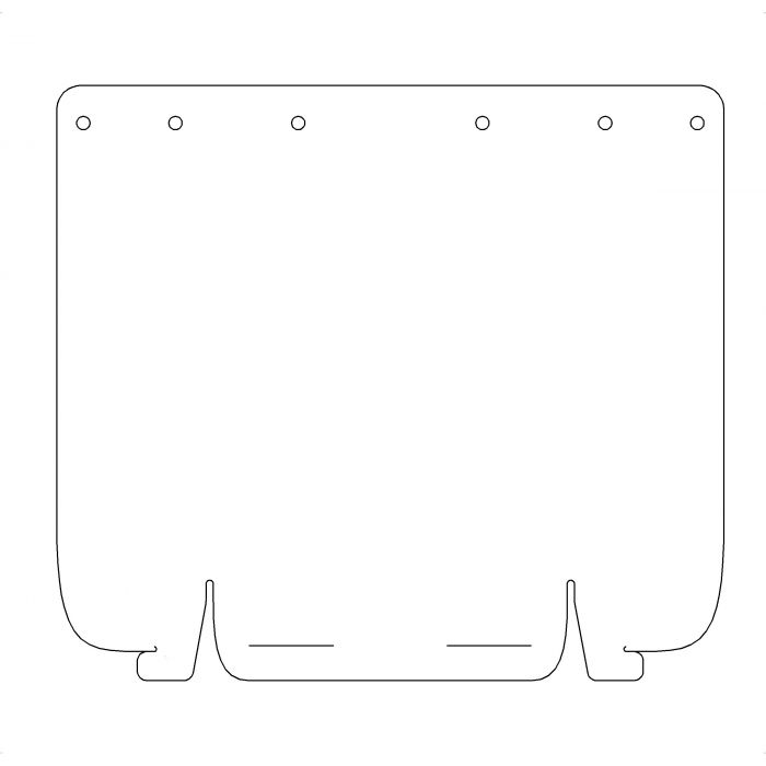 5x Los scherm voor VISOR-SHIELD (type A) - SET van 5 st. main product photo
