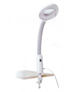 Mini Loeplamp LED met Flexnek en Tafelklem