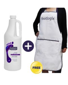 Footlogix Promo offer Professional Callus Softener, 946ml + gratis schort Footlogix Promo offer Professional Callus Softener, 946ml + gratis schort