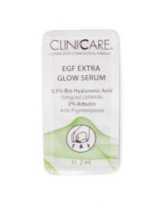 CLINICCARE EGF Extra Glow Serum (Anti-Pigmentation) PROEFVERPAKKING - 2 ml CLINICCARE EGF Extra Glow Serum (Anti-Pigmentation) PROEFVERPAKKING - 2 ml