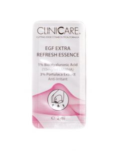CLINICCARE EGF Extra Refresh Essence (Skin Rejuvenation) PROEFVERPAKKING - 2 ml CLINICCARE EGF Extra Refresh Essence (Skin Rejuvenation) PROEFVERPAKKING - 2 ml