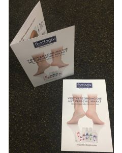 Footlogix Consumenten Folder A5 - per 20 st.