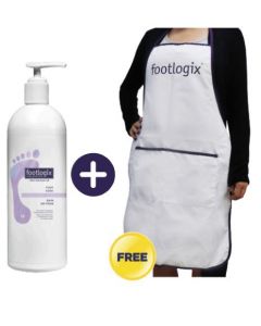 Footlogix Promo offer Professional Foot Soak 1000ml + gratis schort Footlogix Promo offer Professional Foot Soak 1000ml + gratis schort