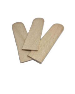 Houten spatels half per 200 stuks Houten spatels half per 200 stuks