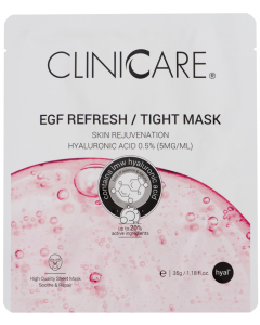 CLINICCARE EGF Refresh/Tight mask 0,5%HA (rejuvenation) - 35 gram CLINICCARE EGF Refresh/Tight mask 0,5%HA (rejuvenation) - 35 gram