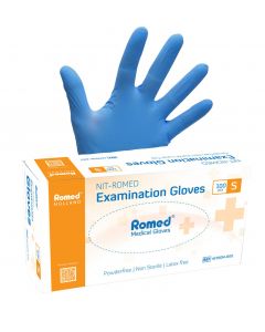 Romed Nitromed 100 stuks - Blauw Poedervrij - Small Romed Nitromed 100 stuks - Blauw Poedervrij - Small