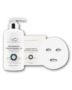 CLINICCARE Carboxy Gel Masker Set (voor 20 behandelingen) CLINICCARE Carboxy Gel Masker Set (voor 20 behandelingen)